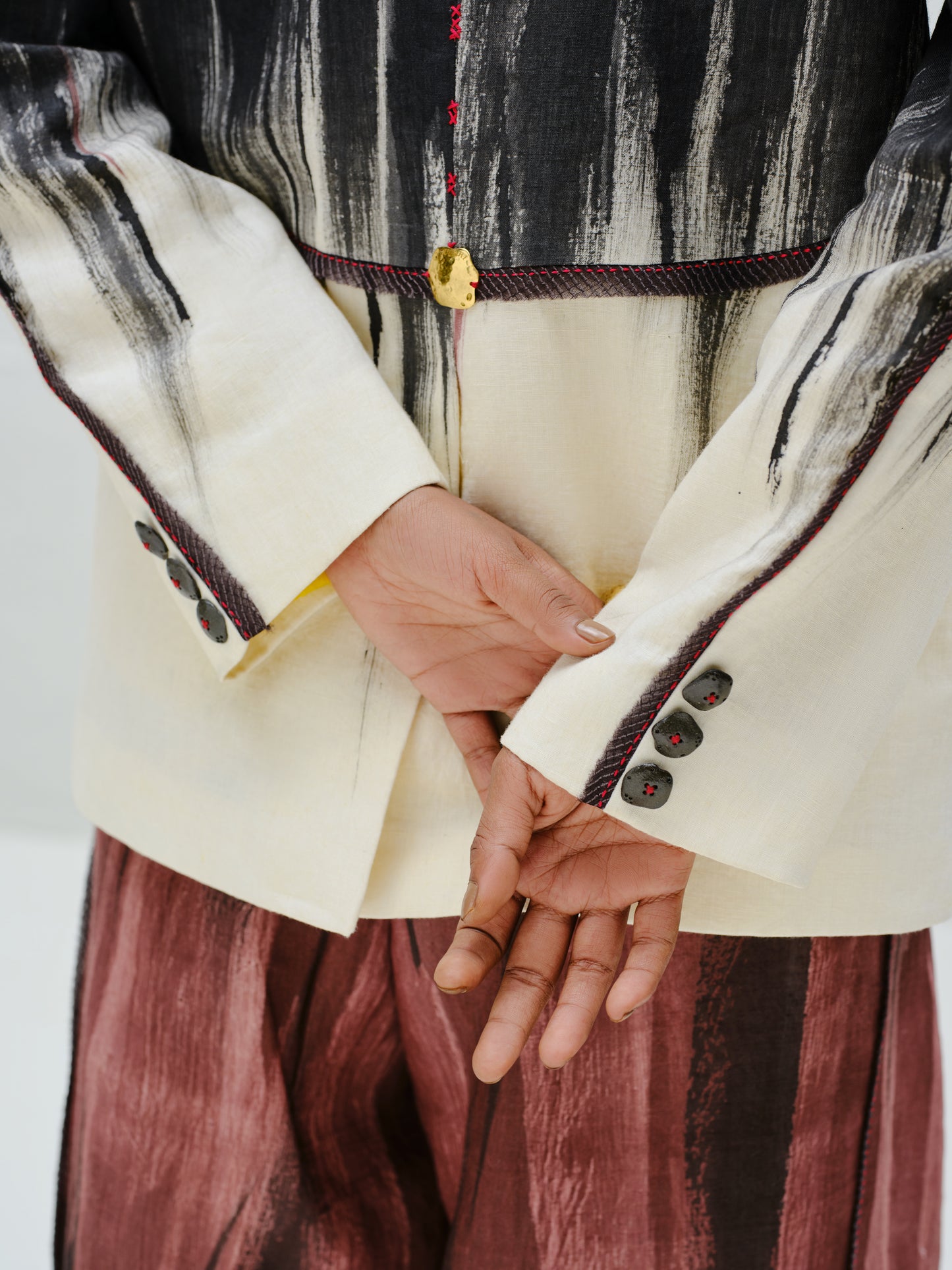 Faded Linen Jacket