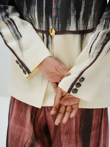 Faded Linen Jacket