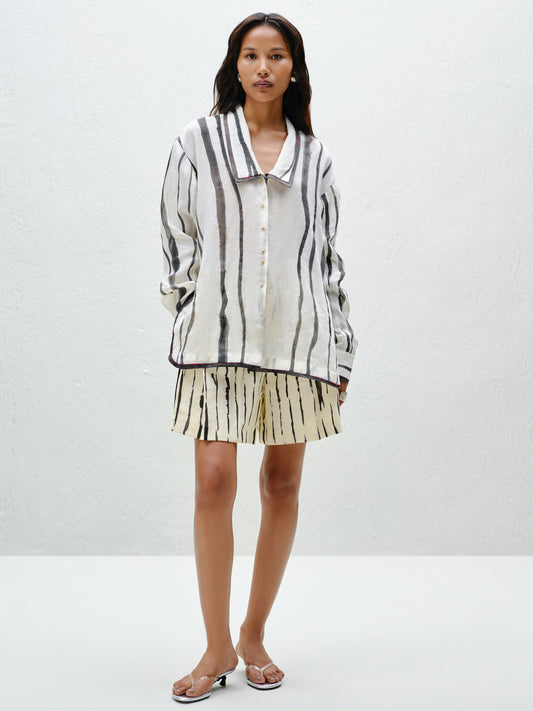 Charcoal Stripe Shirt
