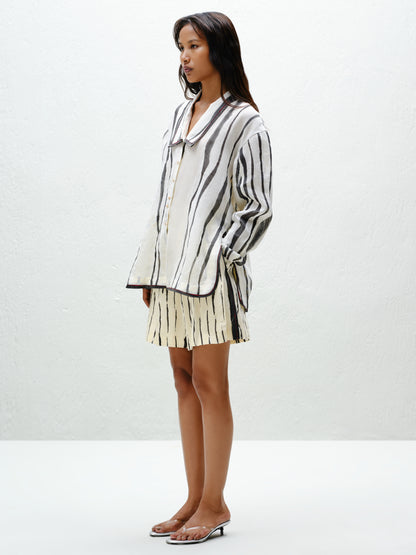 Charcoal Stripe Shirt