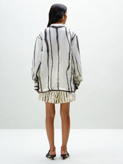 Charcoal Stripe Shirt