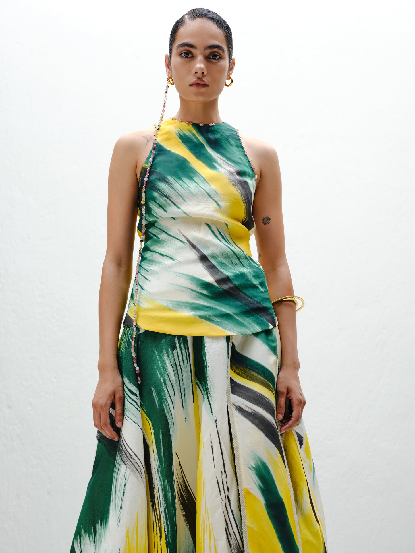 Green Halter Tank