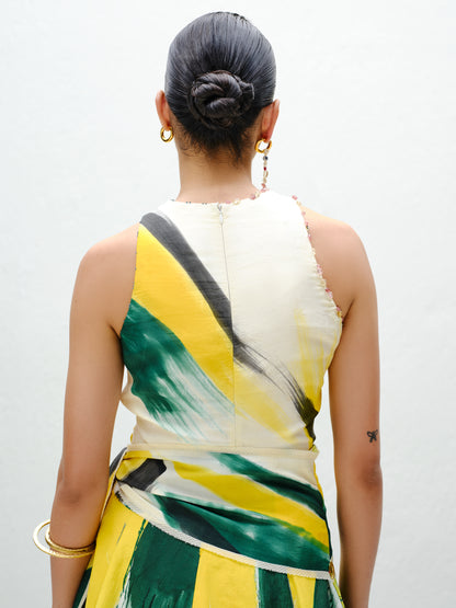 Green Halter Tank
