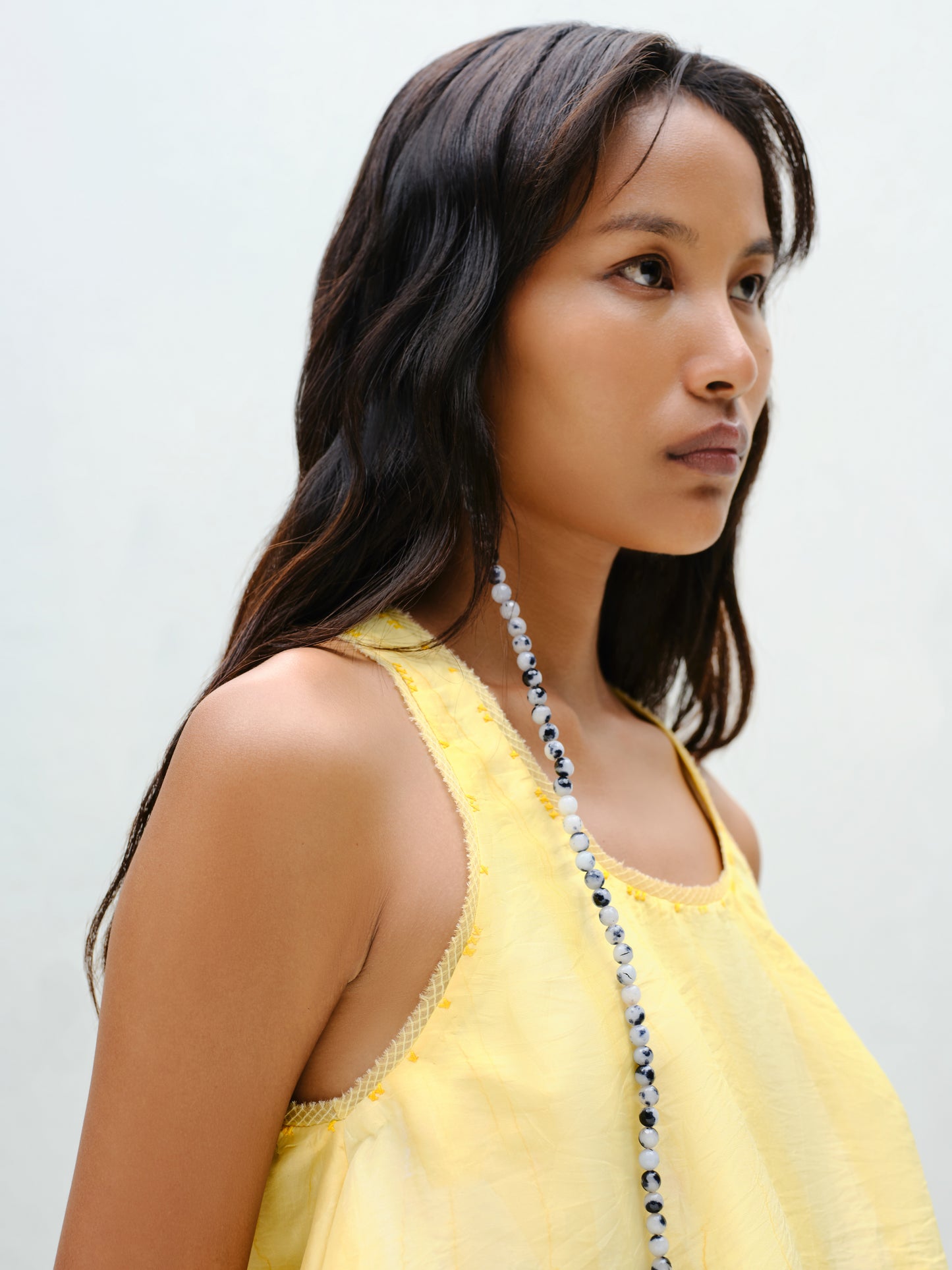 Ecru Bloom Top