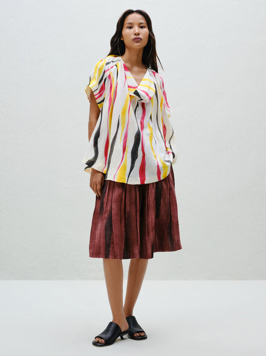 Prism Cowl Top