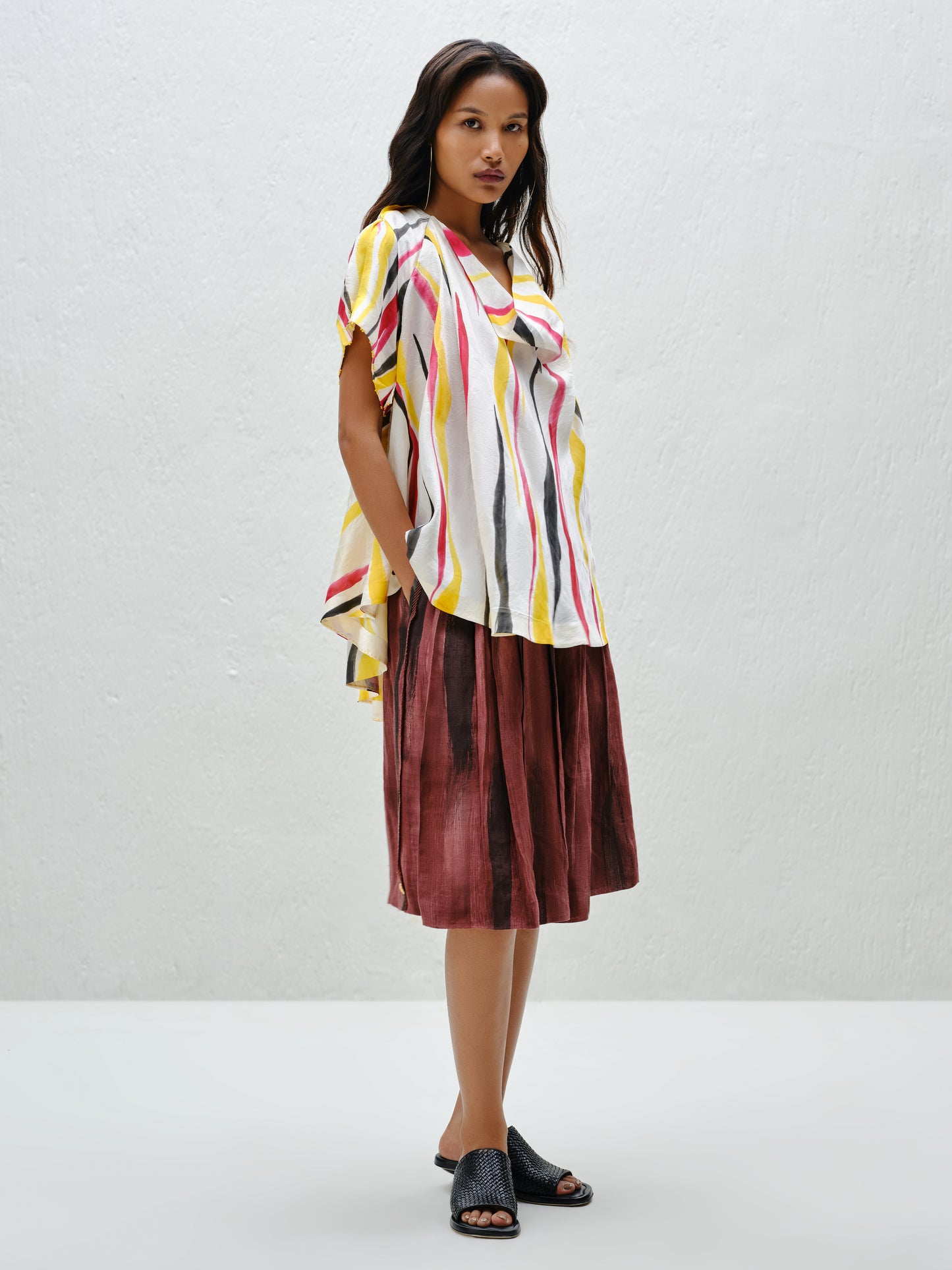 Prism Cowl Top