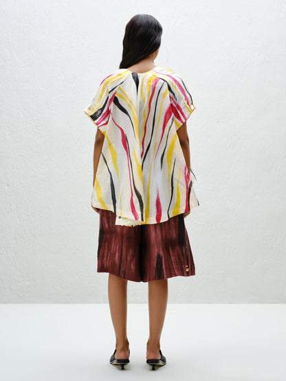Prism Cowl Top