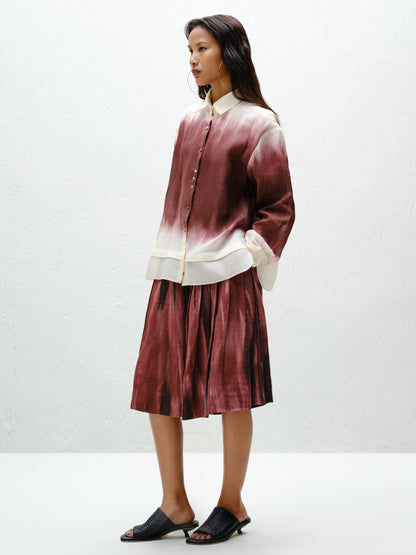 Brown Brushwash Shirt