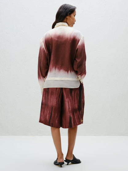 Brown Brushwash Shirt