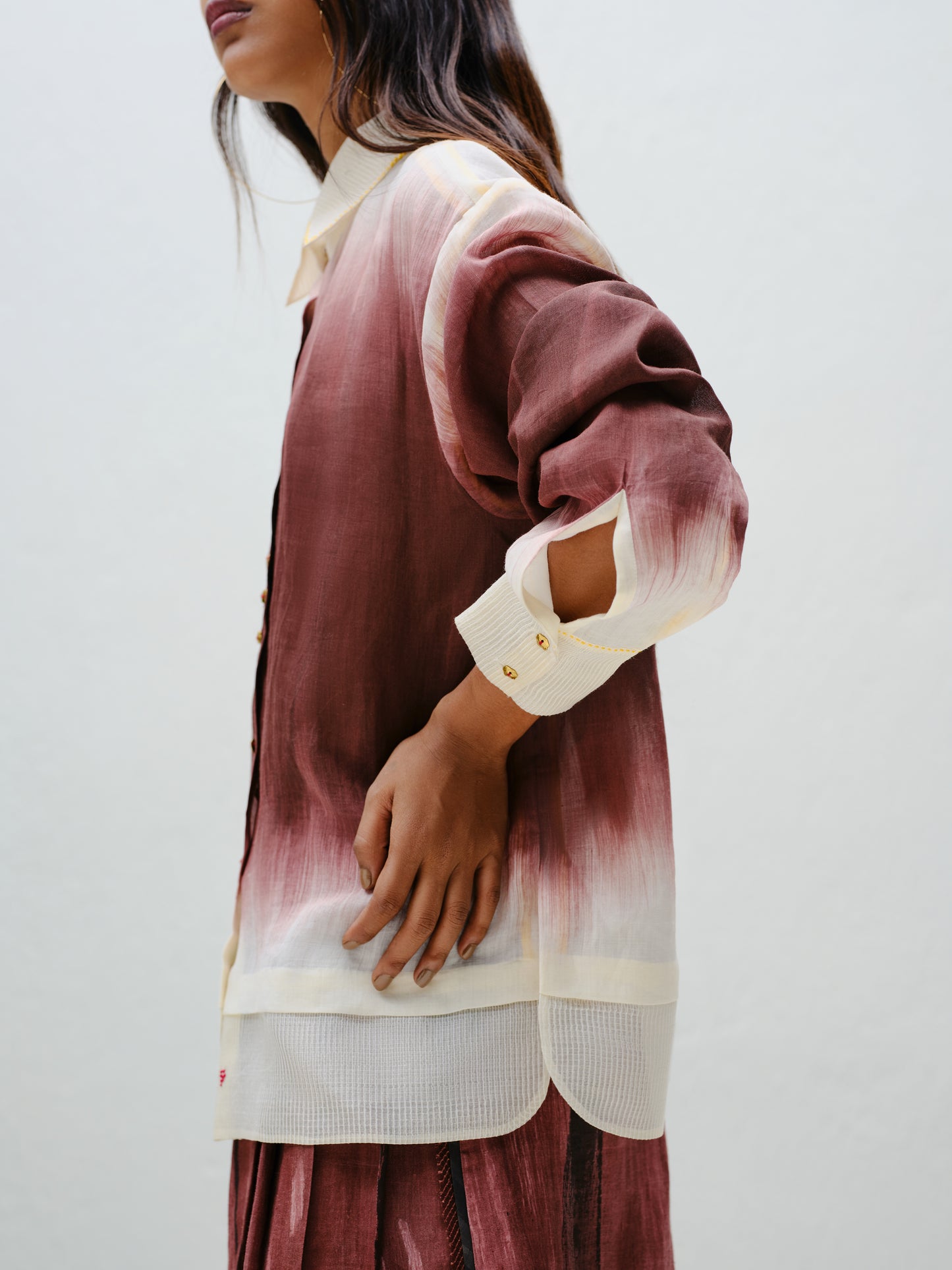 Brown Brushwash Shirt