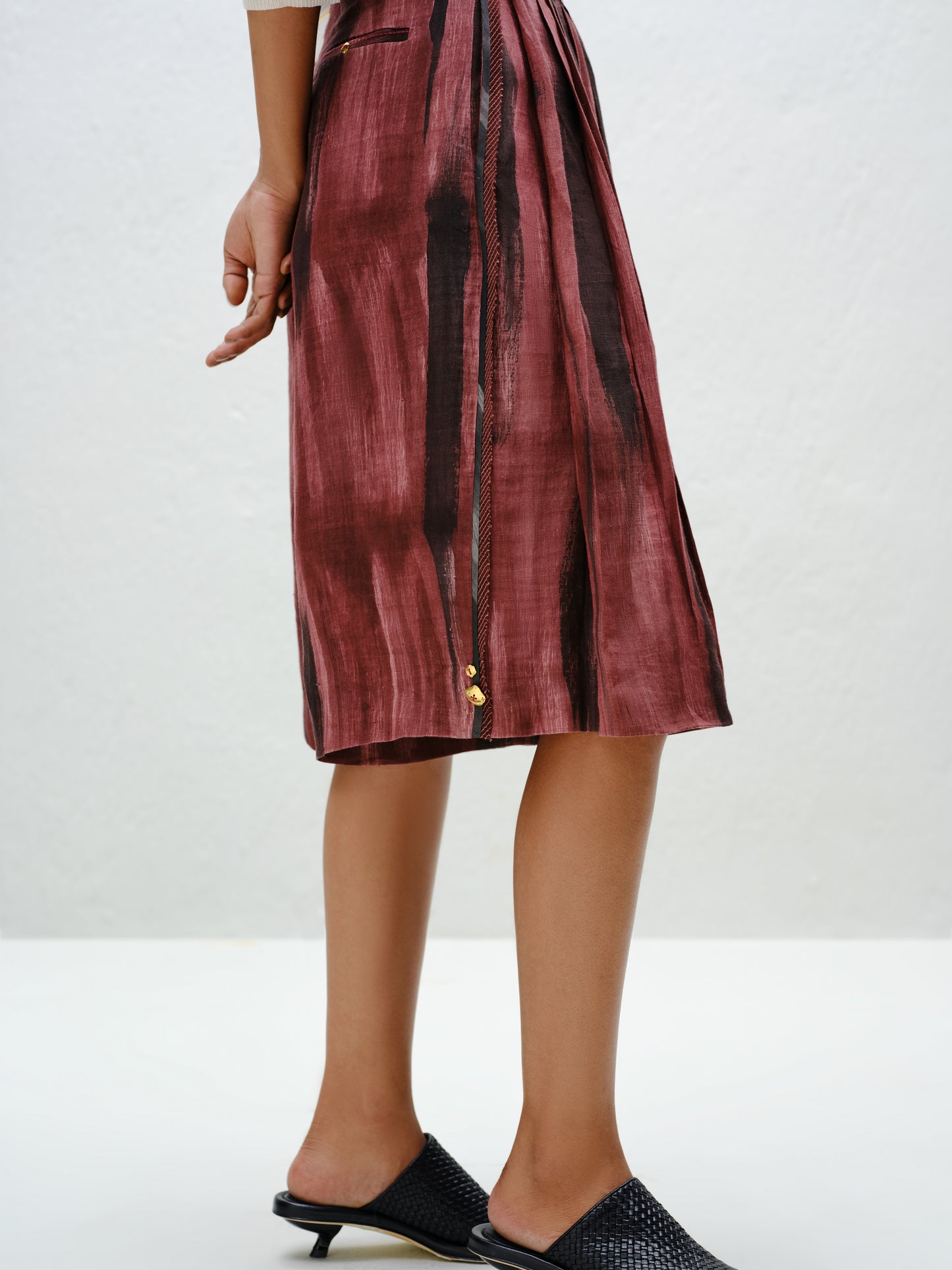Brown Flowy Culottes