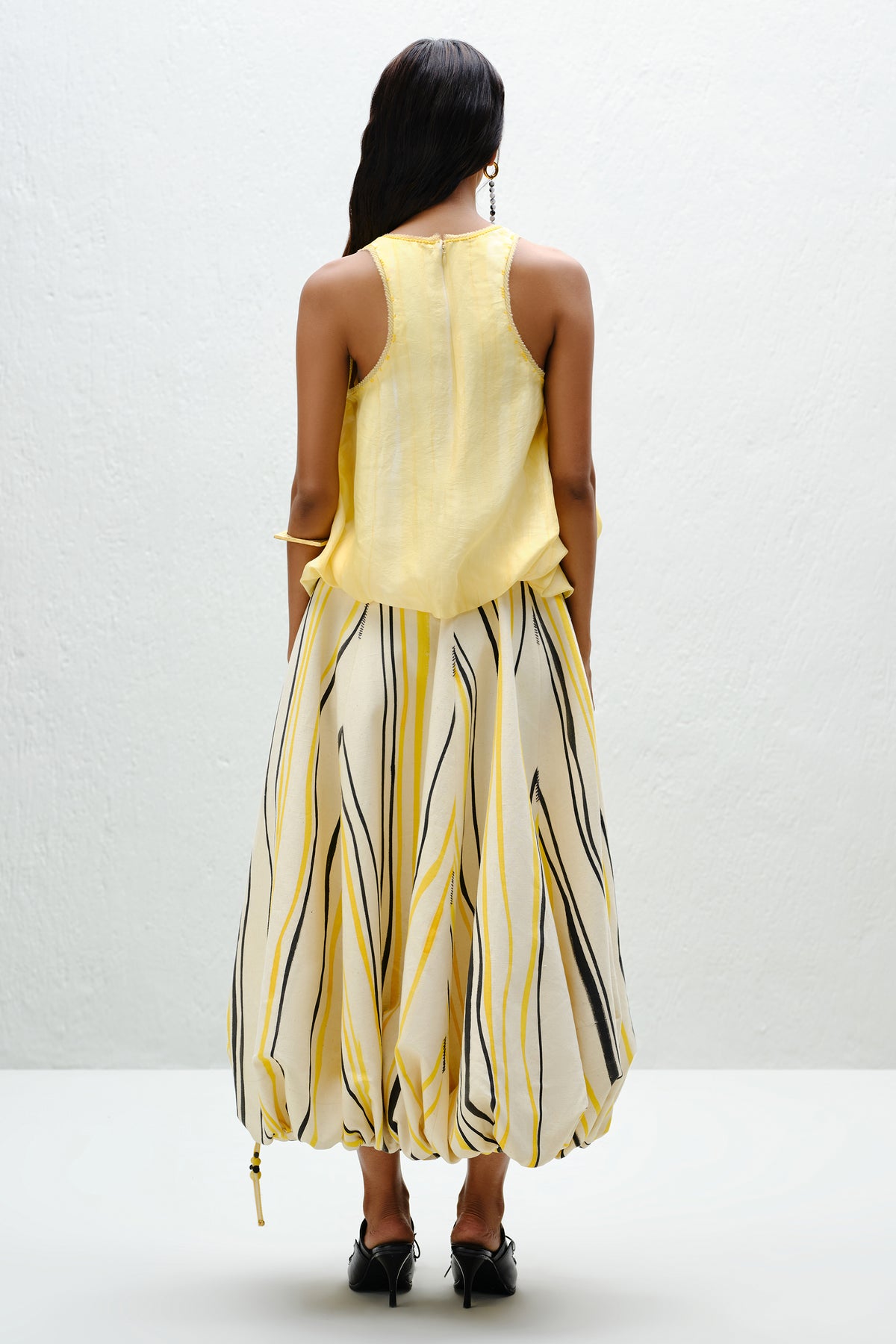 Ecru Bloom Top