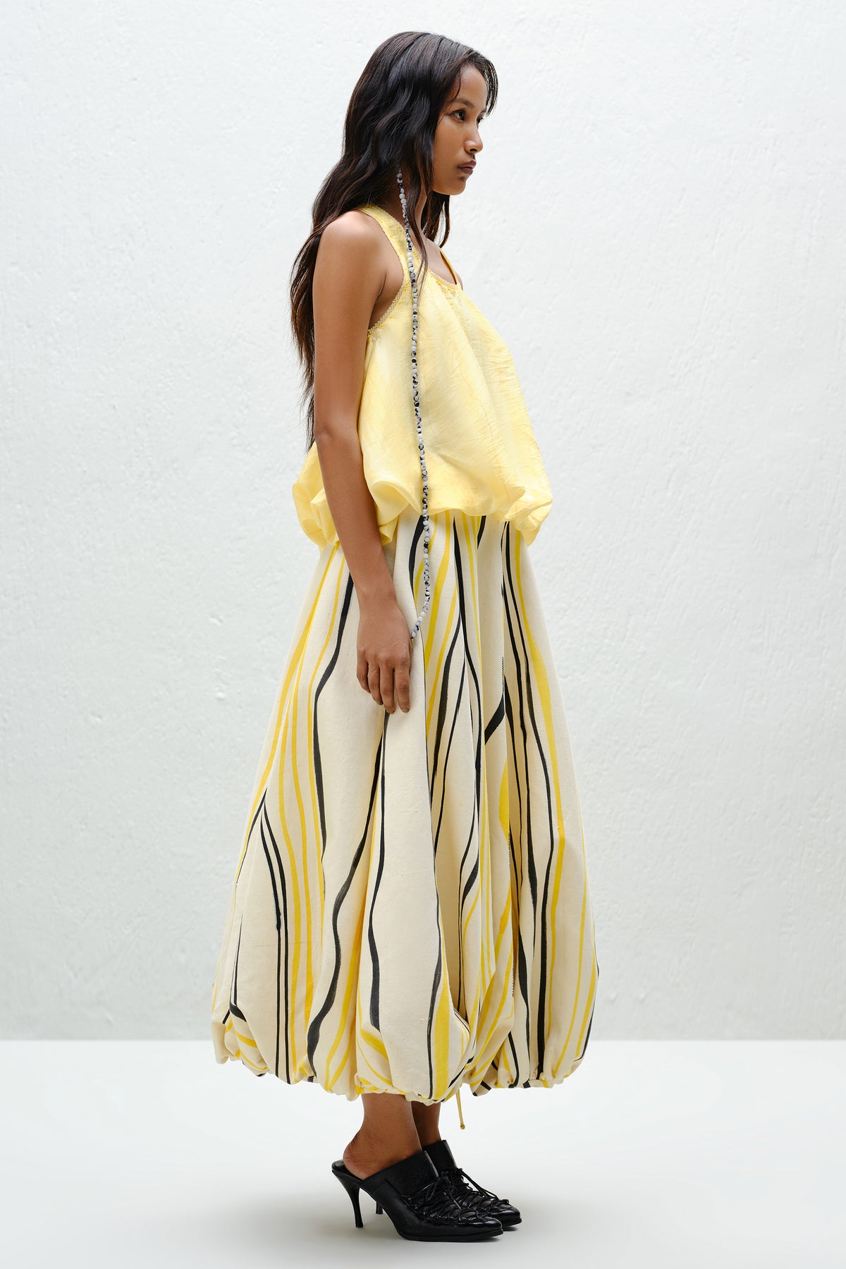 Ecru Bloom Top
