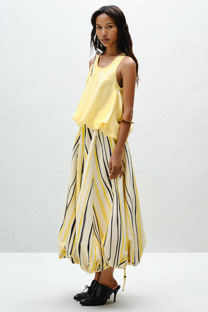 Ecru Bloom Top