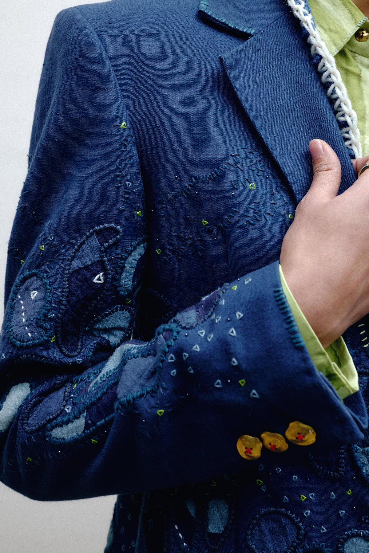 Embroidered Cotton Jacket