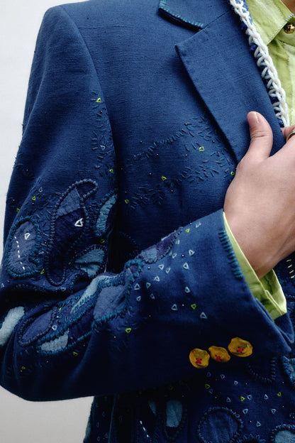 Embroidered Cotton Jacket