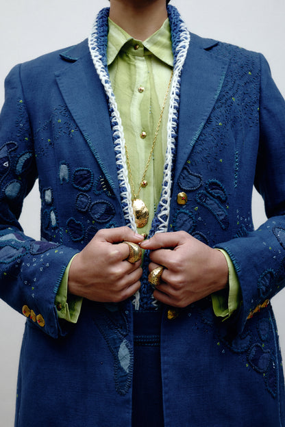 Embroidered Cotton Jacket