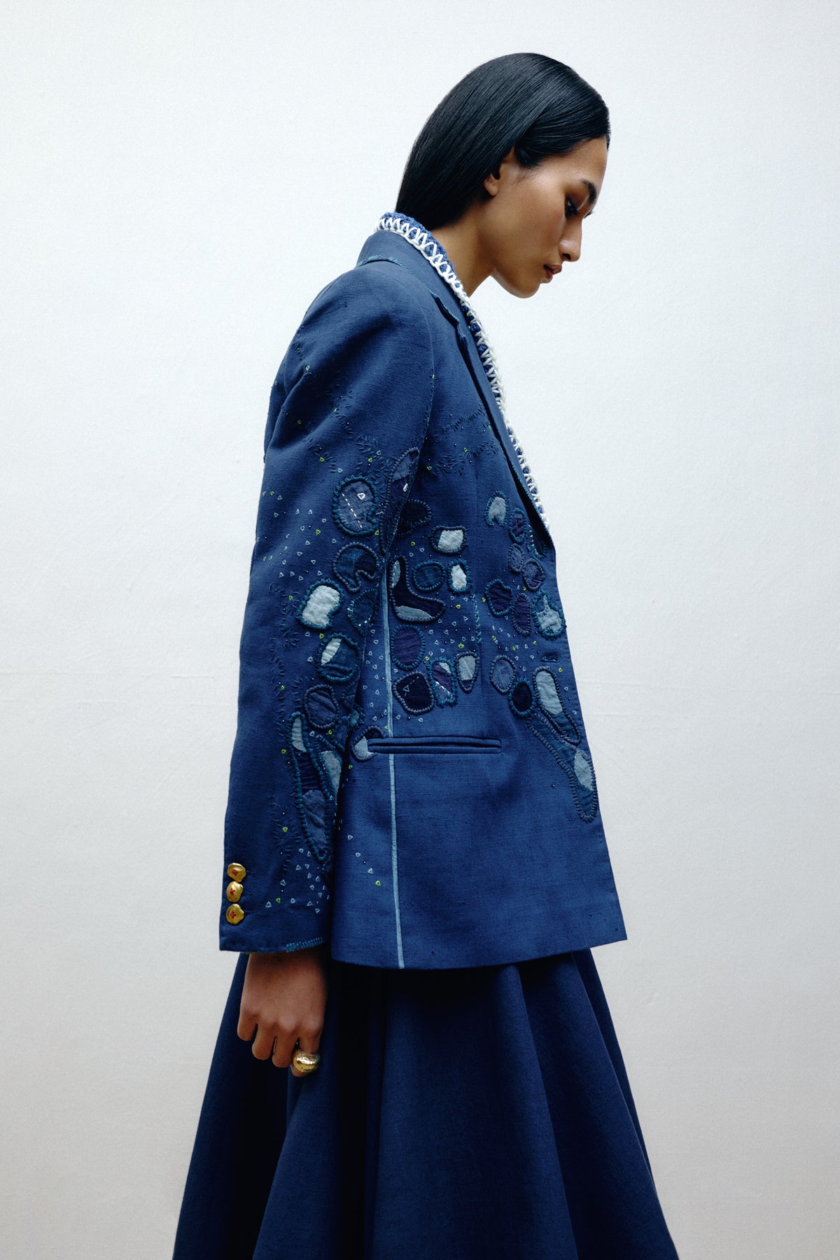 Embroidered Cotton Jacket