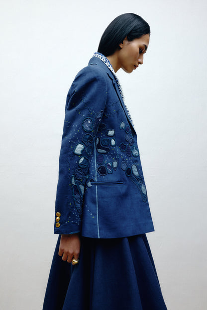 Embroidered Cotton Jacket