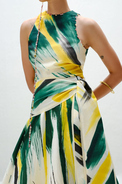 Green Halter Tank