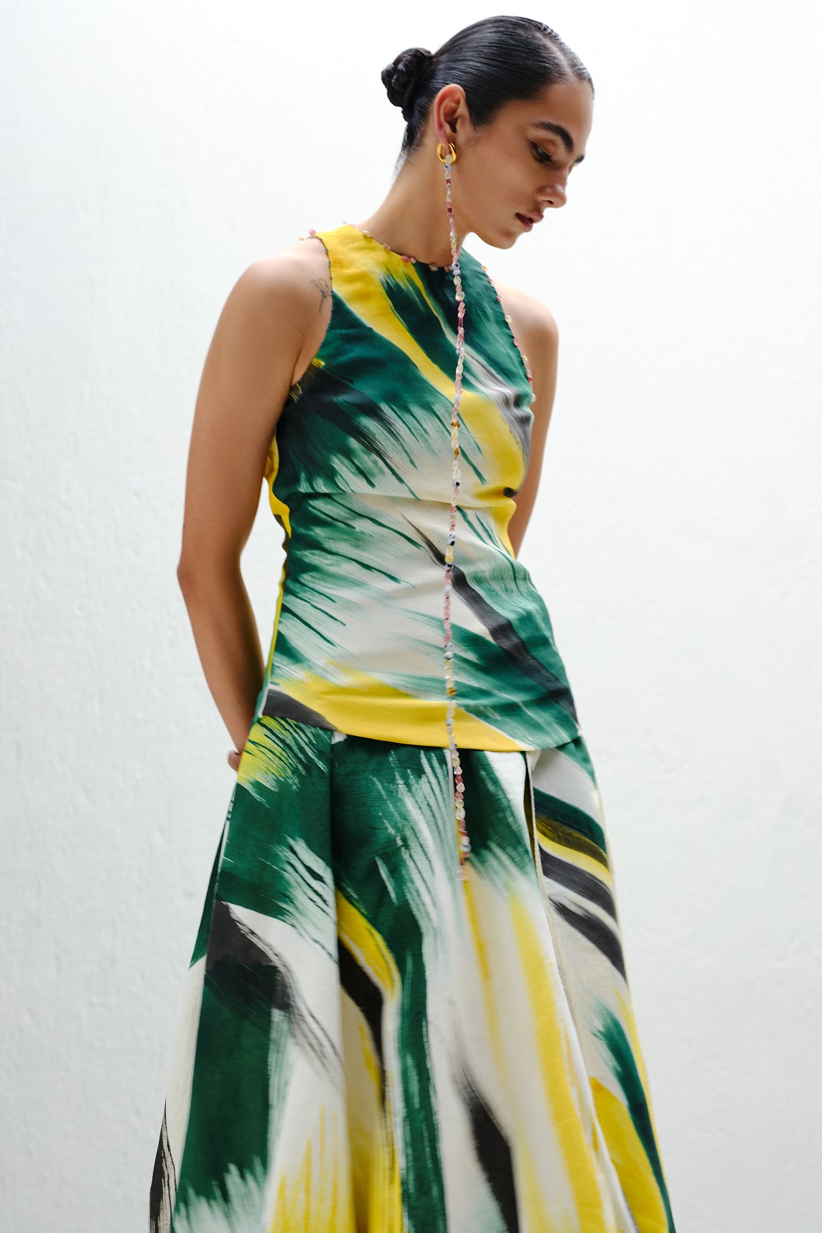 Green Halter Tank
