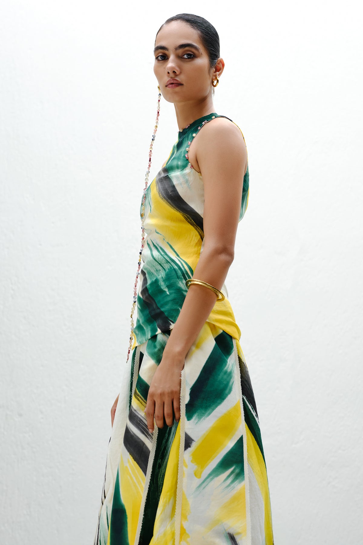Green Halter Tank