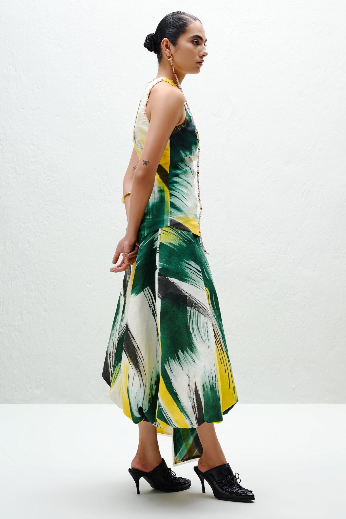 Green Halter Tank