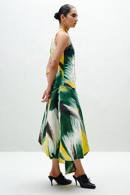 Green Halter Tank