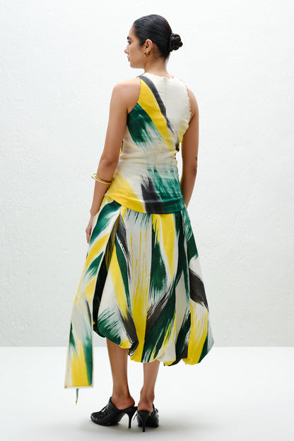 Green Halter Tank