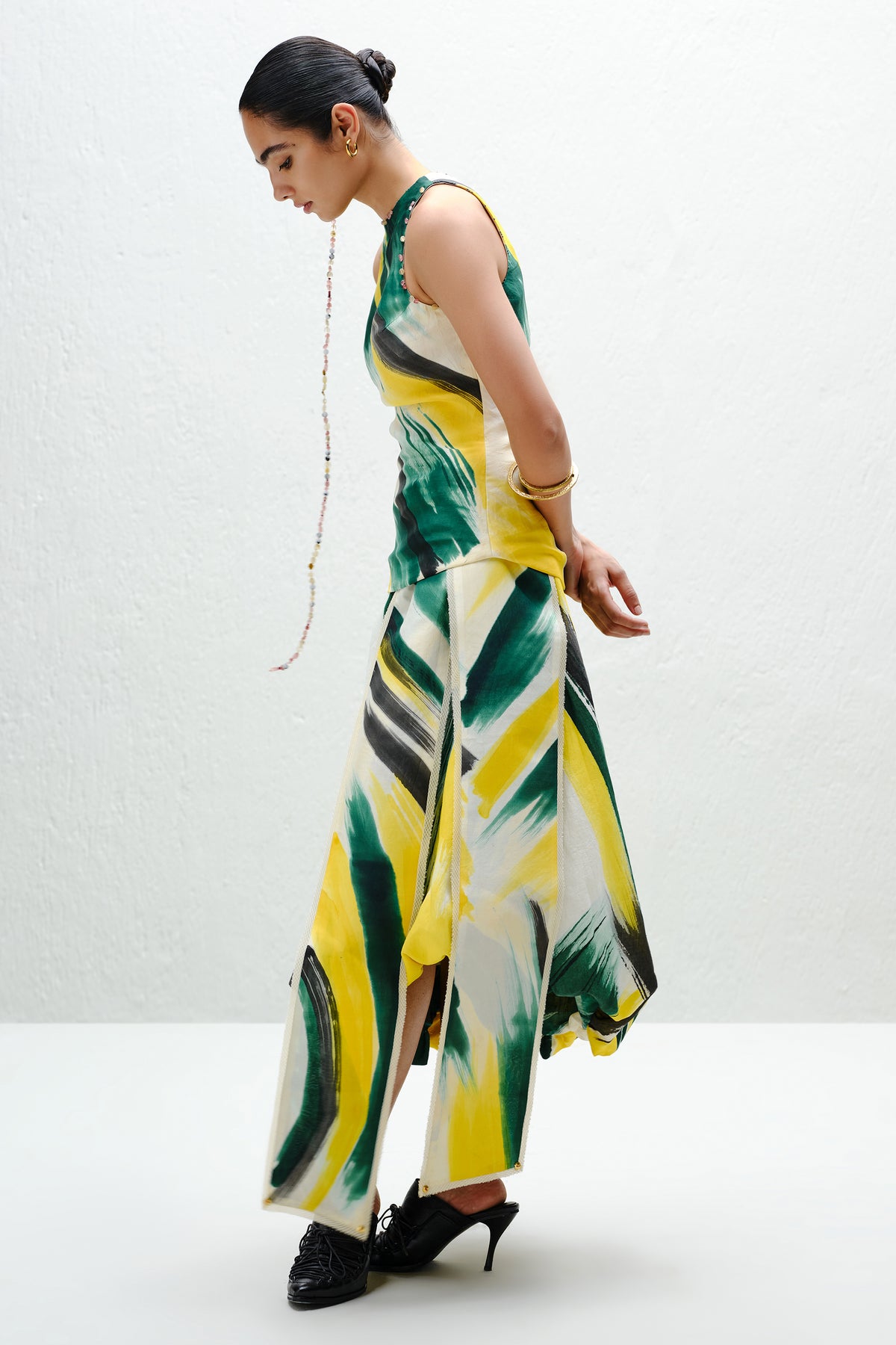 Green Halter Tank