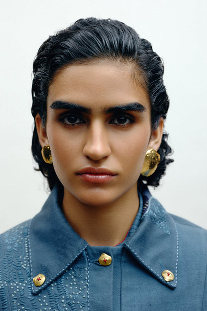 Handwoven Denim Jacket