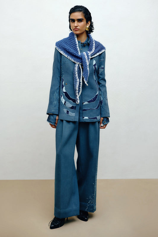 Handwoven Denim Jacket