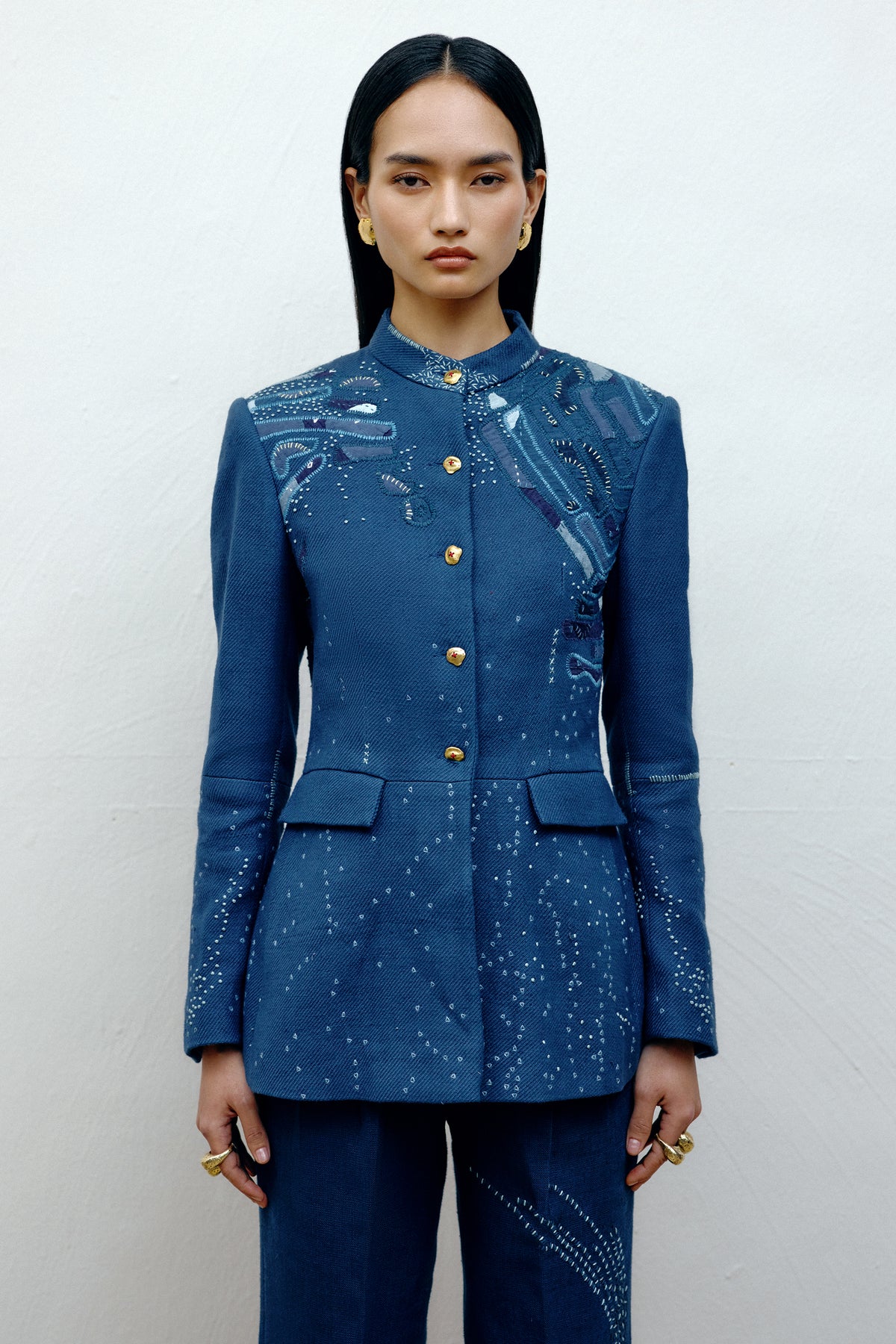 Handwoven Structured Jacket