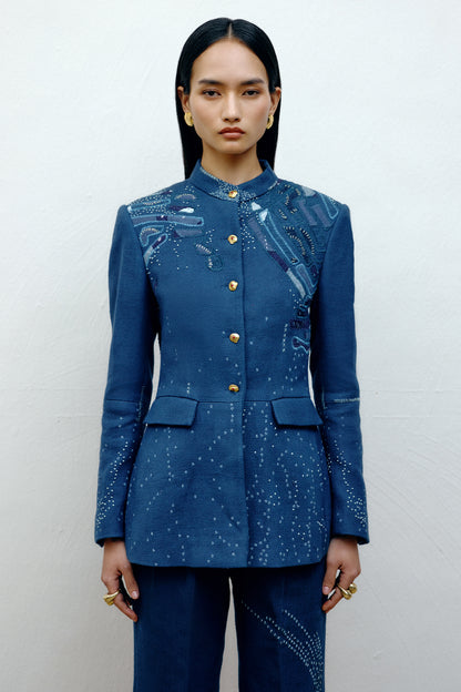 Handwoven Structured Jacket