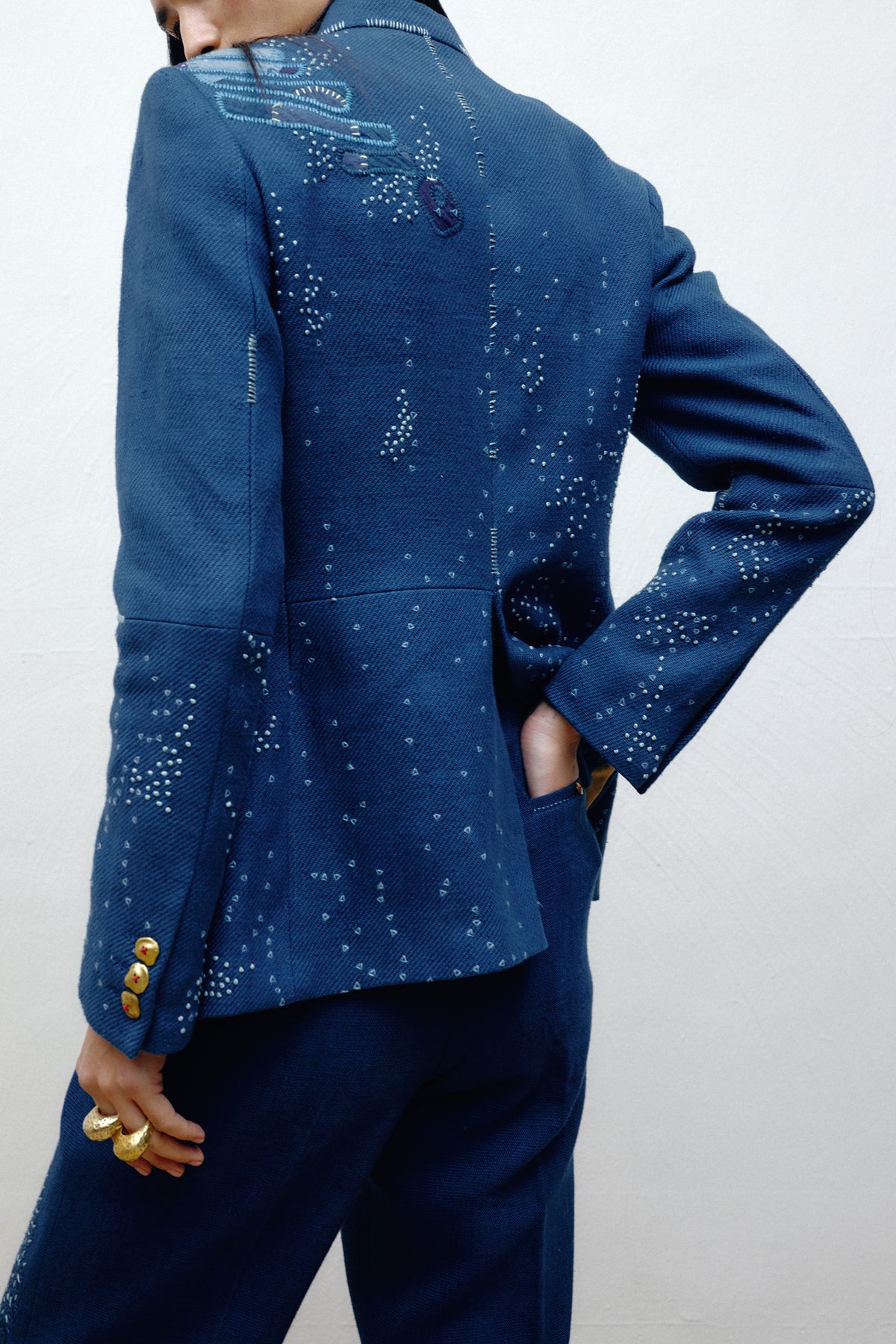 Handwoven Structured Jacket