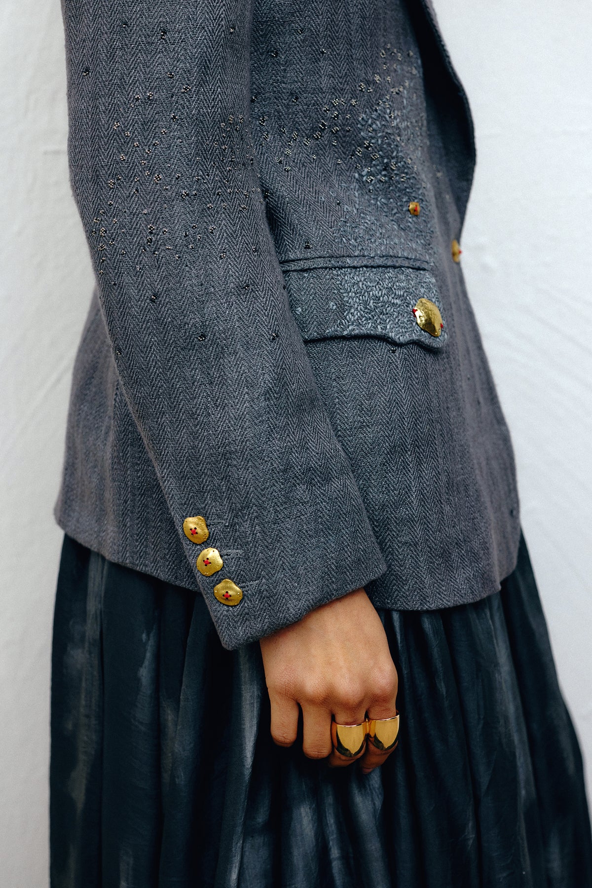 Herringbone Tailored Jacket