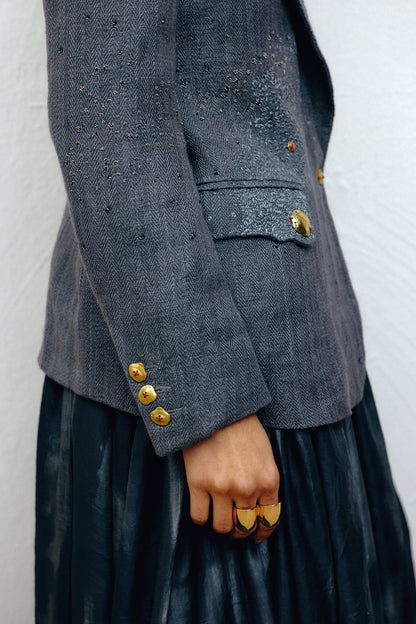 Herringbone Tailored Jacket