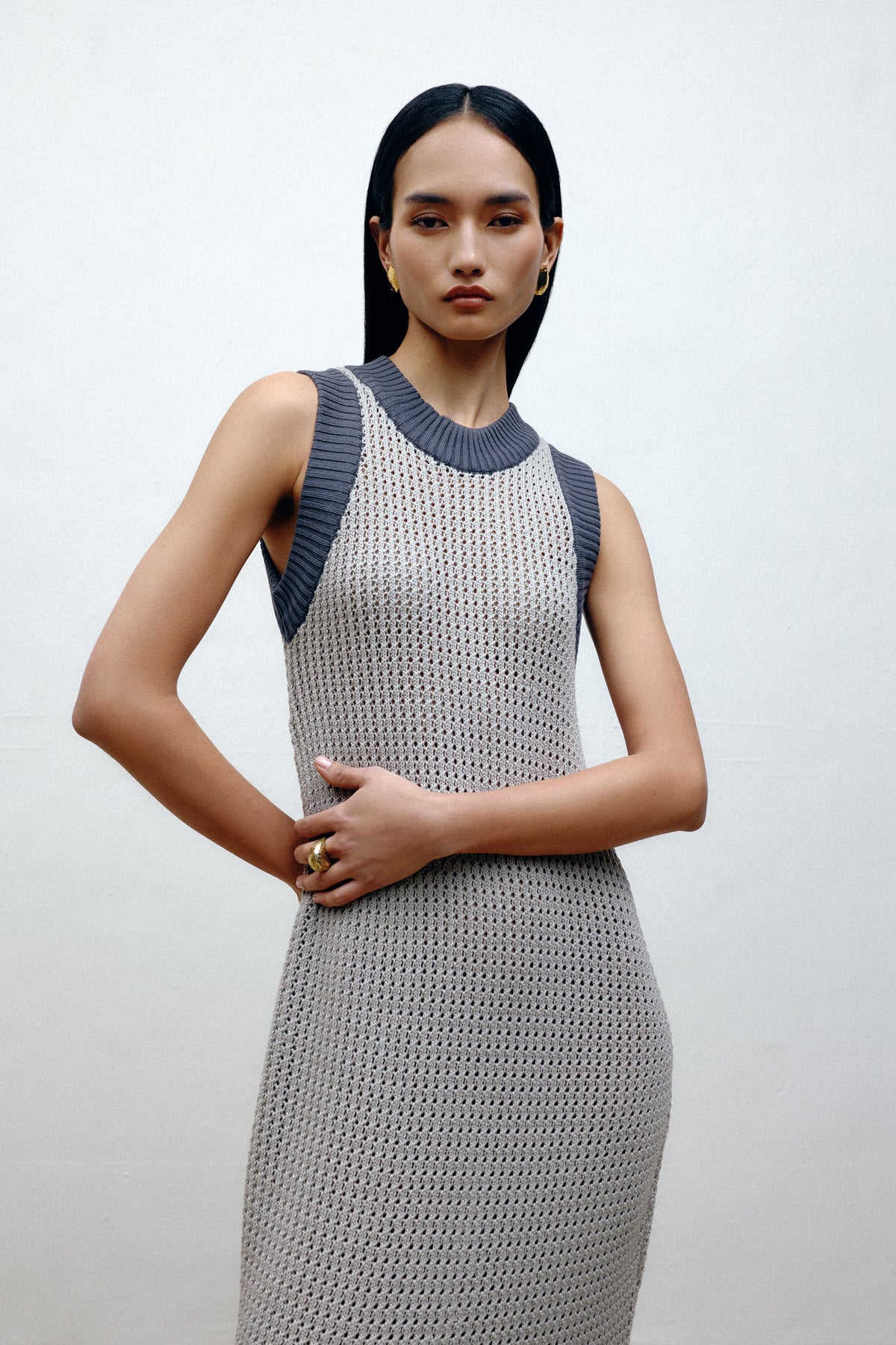 Knitted Cotton Dress