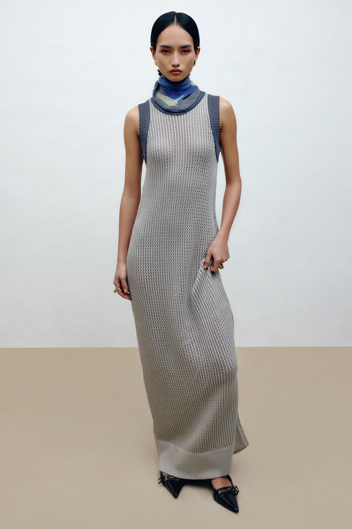 Knitted Cotton Dress