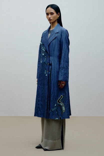 Longline Silk Jacket