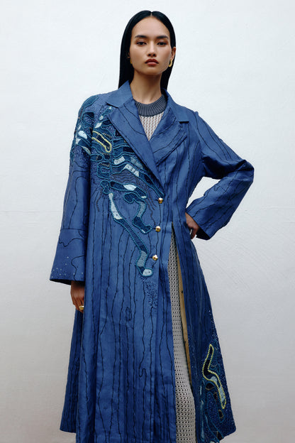 Longline Silk Jacket
