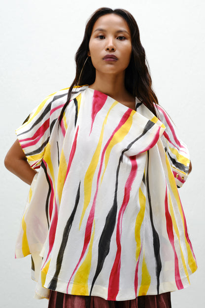 Prism Cowl Top