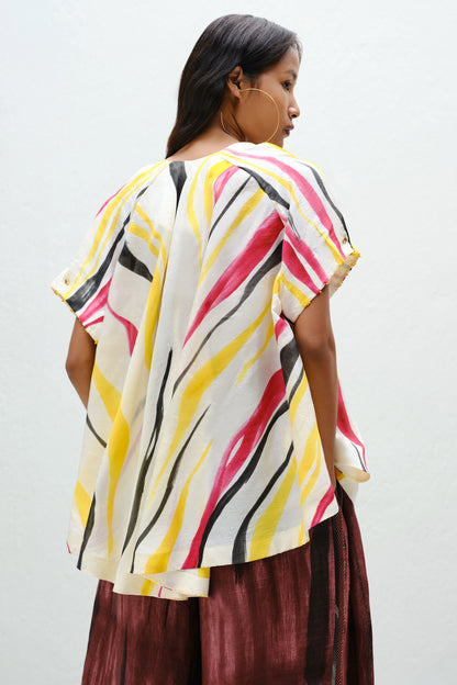 Prism Cowl Top