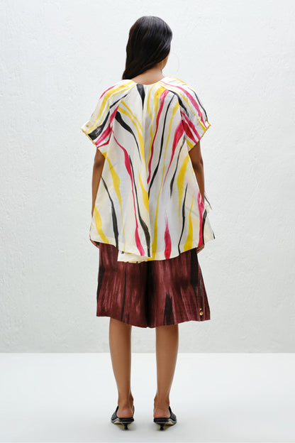 Prism Cowl Top