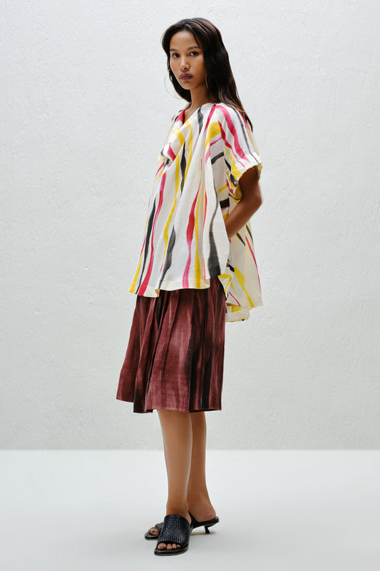 Prism Cowl Top