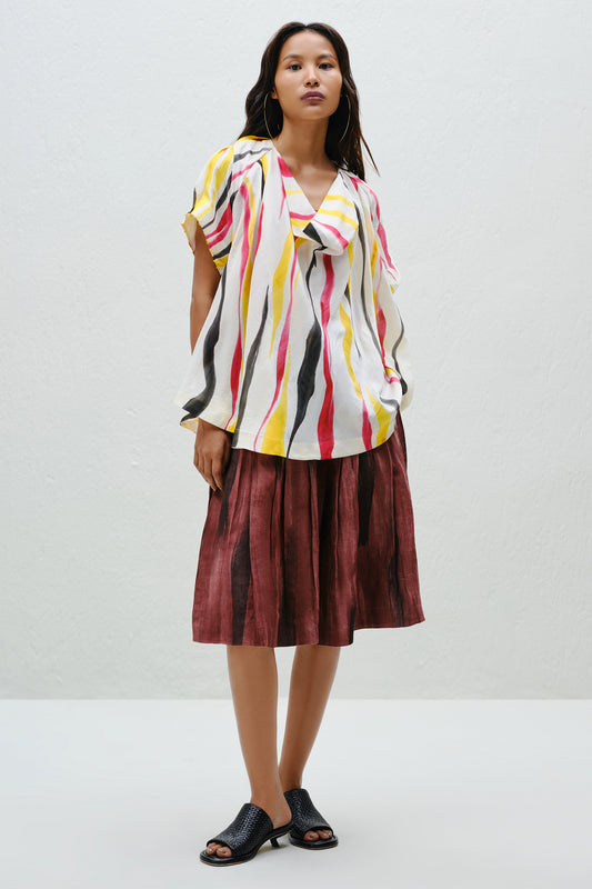 Prism Cowl Top