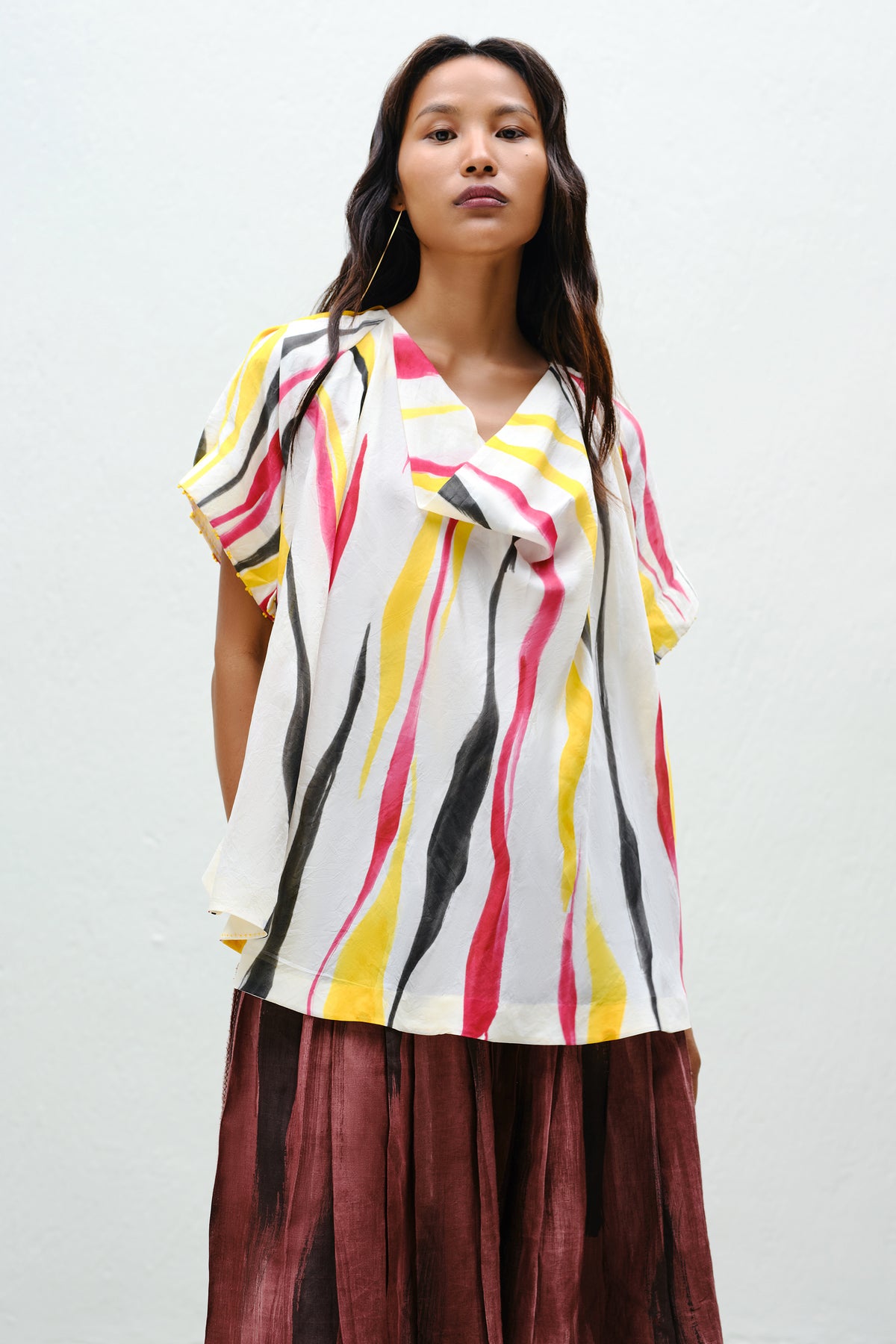 Prism Cowl Top
