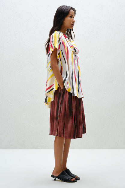 Prism Cowl Top