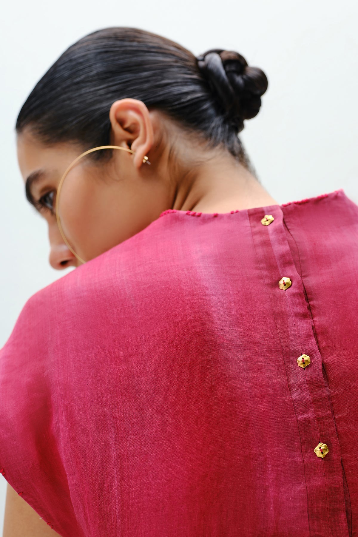 Red Dolman Top
