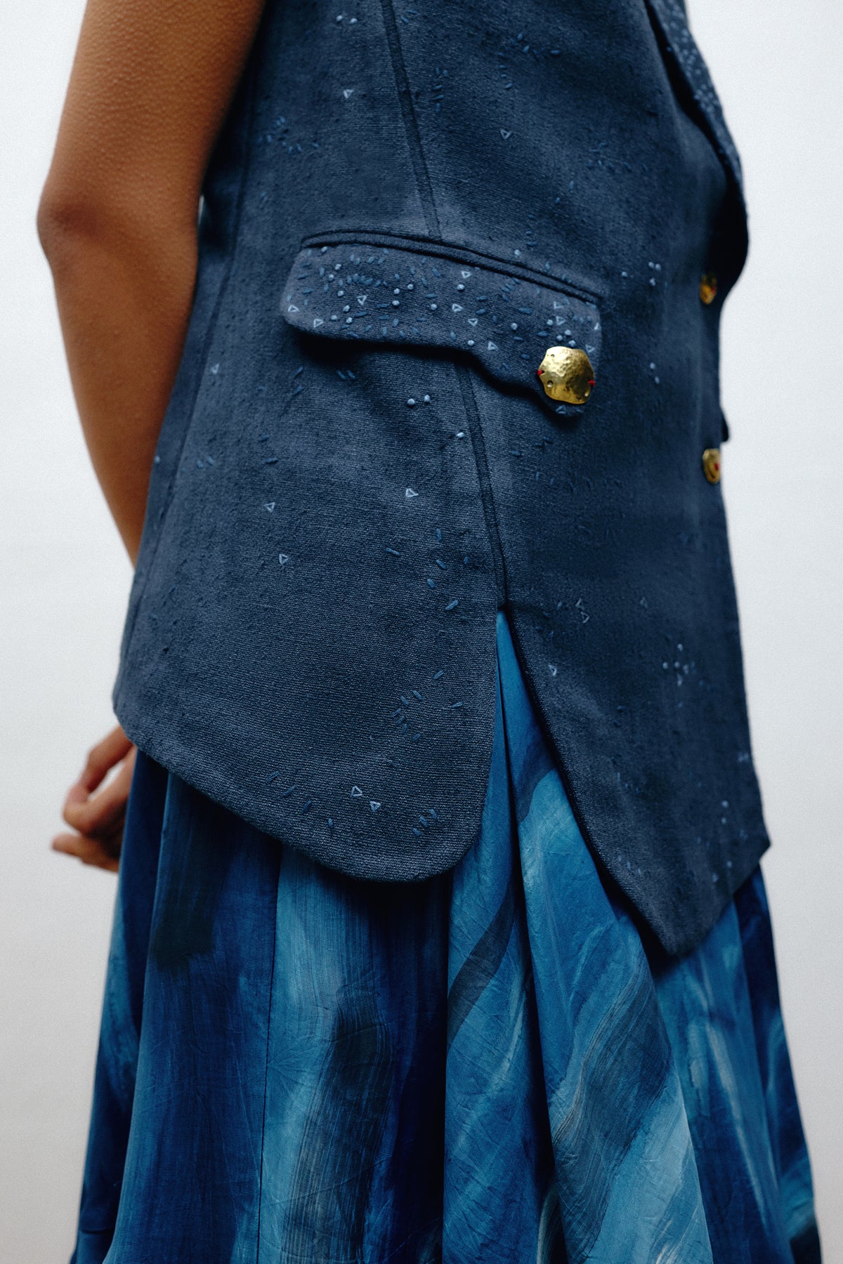 Silk Jacket Dress
